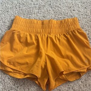 Gilly Hicks Vibrant Orange Athletic Shorts